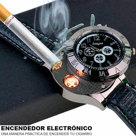 reloj encendedor recargable electrico